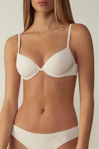 Intimssimi Bellissima Push-up Bra in Microfiber Natural | BPESD21165