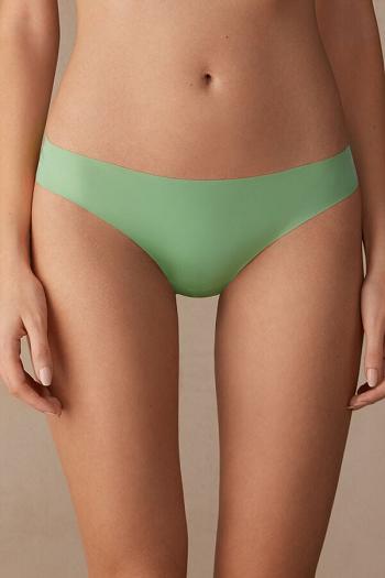 Intimssimi Brazilian Panties in Seamless Ultra Light Microfiber Verde | FPEHY91031