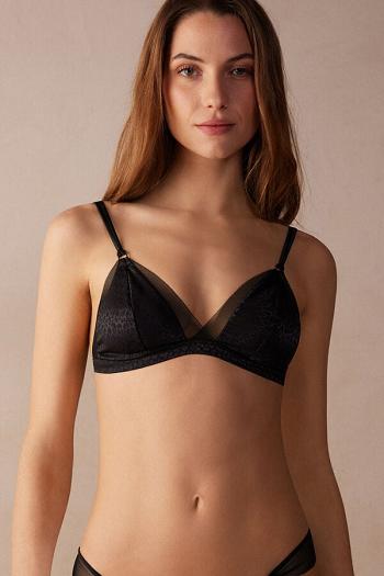 Intimssimi Cool Minimal Emma Triangle Bra Negras | PEJZR81853