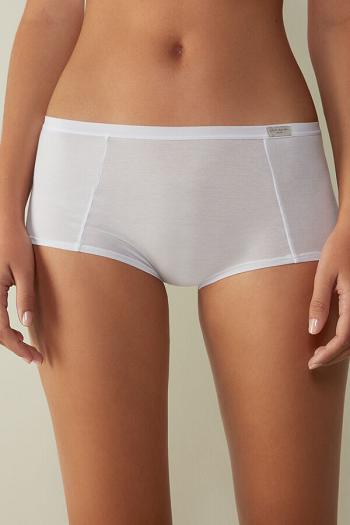 Intimssimi Cotton Boyshorts Blancas | SPEVO64270