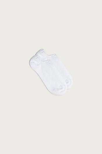 Intimssimi Cotton Footsies Blancas | YPEVQ87430