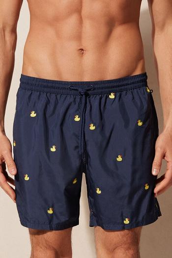 Intimssimi Embroidered Duck Swim Trunks Azules | PEDYB47627