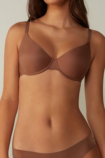 Intimssimi Francesca Ultralight Microfiber Balconette Bra Natural | APEDF13261