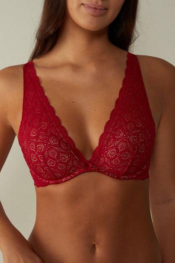 Intimssimi Giorgia Balconette Bra in Lace Rojas | PEQAV15647