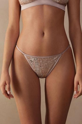 Intimssimi Glistening Charme String Brazilian Natural | PEEGJ33778