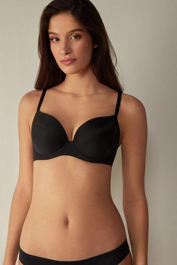 Intimssimi Irina Microfiber Balconette Bra Negras | QPEWA95142