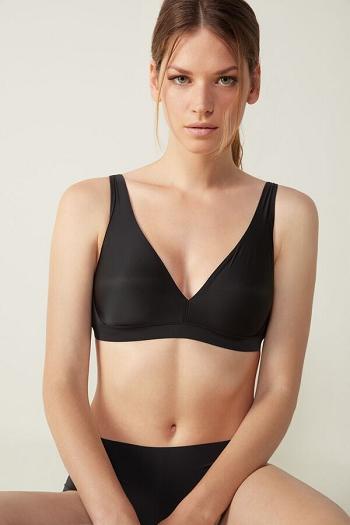 Intimssimi Lara Ultralight Microfiber Triangle Bra Negras | XPEBH58750