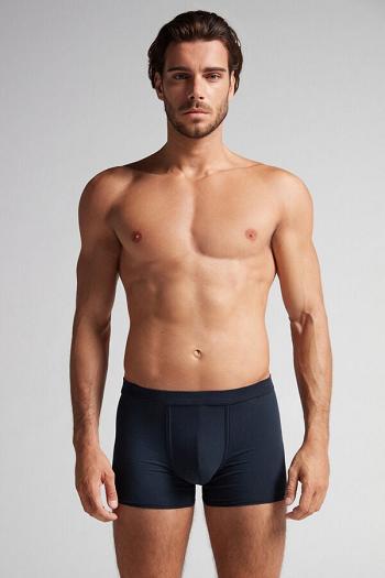 Intimssimi Natural Fresh Supima® Cotton Boxers Azules | FPEHY71106