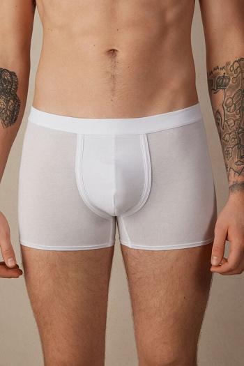 Intimssimi Natural Fresh Supima® Cotton Boxers Blancas | GPEEC98710