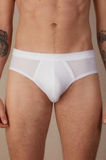 Intimssimi Natural Fresh Supima® Cotton Briefs Blancas | PEJBT24040