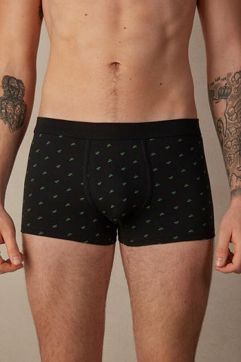 Intimssimi Paper Plane Boxers in Stretch Supima® Cotton Negras | PPEER21466