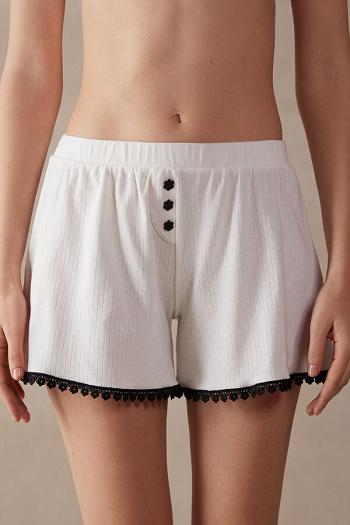 Intimssimi Pure Joy Cotton Shorts Blancas | PENZX56898