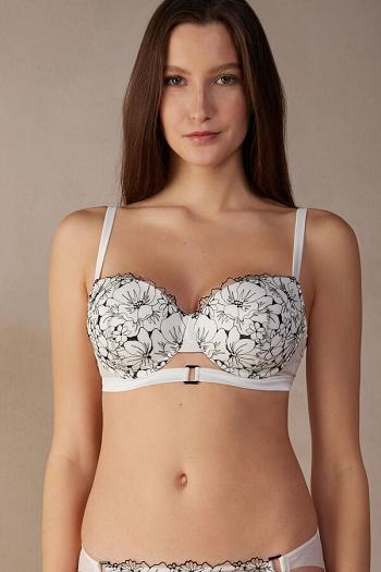 Intimssimi Pure Joy Sofia Balconette Bra Blancas | TPEPQ99828