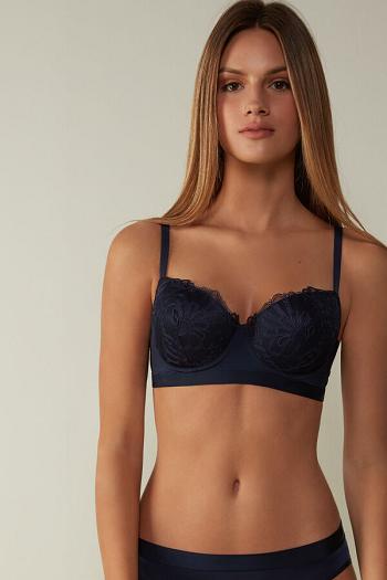 Intimssimi Romantic Life Sofia Balconette Bra Azules | PENEJ53655