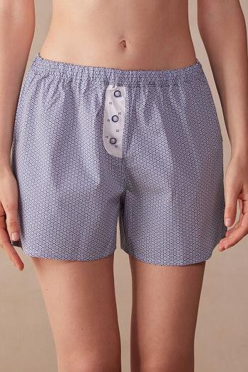 Intimssimi Santorini View Cotton Cloth Shorts Print | MPEHR98106