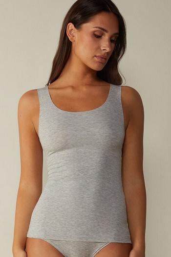 Intimssimi Seamless Supima® Cotton Tank Top Gris | PEIIZ30082