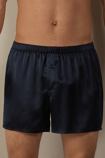 Intimssimi Silk Boxers Azules | PPEQX23616