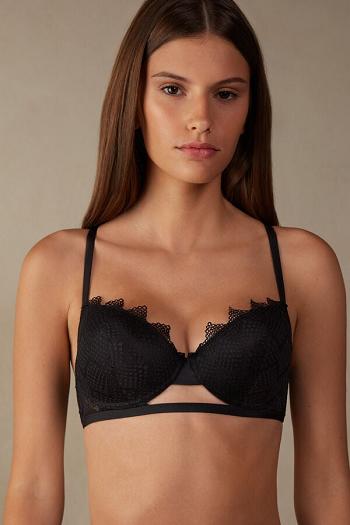 Intimssimi Sofia Urban Nomad Balconette Bra Negras | YPEGT80774