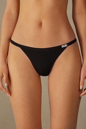 Intimssimi String Thong in Cotton Negras | EPEVG84852