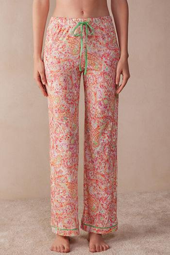 Intimssimi Summer Journey Ultrafresh Supima® Cotton Full Length Pants Multicolor | XPEGW50215