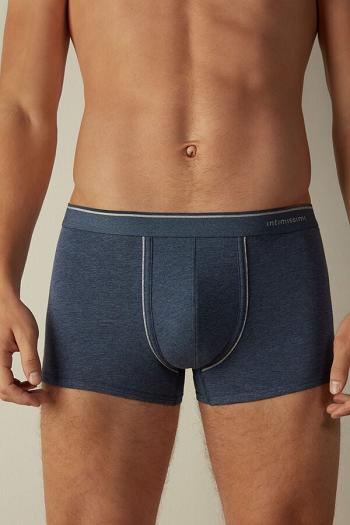 Intimssimi Supima® Cotton Boxers Azules | PEDYB39433