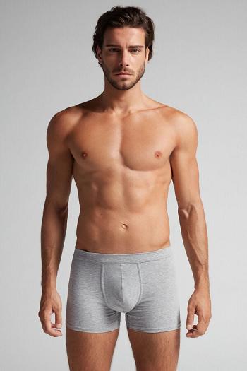 Intimssimi Supima® Cotton Loose Fit Boxers Gris | FPEHY34036