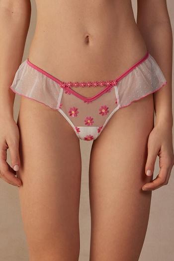 Intimssimi Sweet Like Daisies ‘80s Estilo Brazilian Blancas | ZPENQ95950