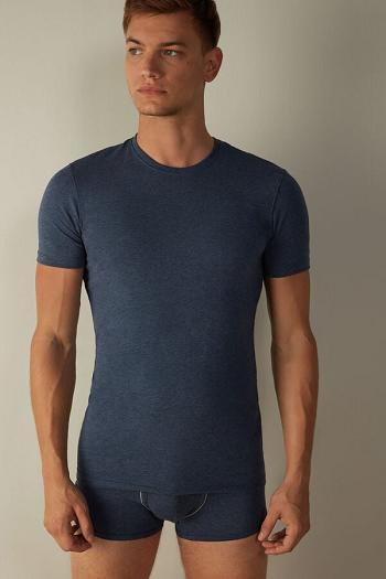 Intimssimi T-shirt in Stretch Supima® Cotton Azules | PEXMI72261