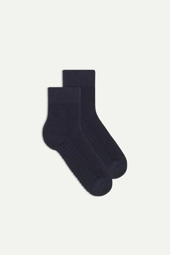 Intimssimi Terrycloth Short Socks Azules | XPEGW75563