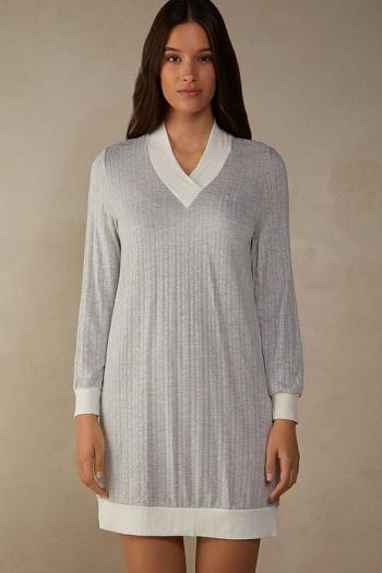 Intimssimi Timeless Heritage Night Shirt Gris | TPEWZ93914