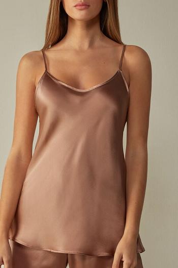 Intimssimi Top in Silk Satin Natural | BPESD99165