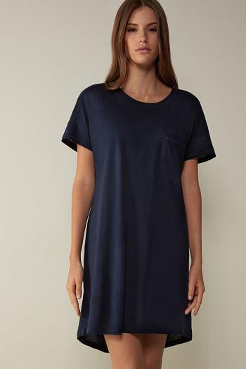 Intimssimi Ultrafresh Supima® Cotton Nightdress Azules | FPEHY95704