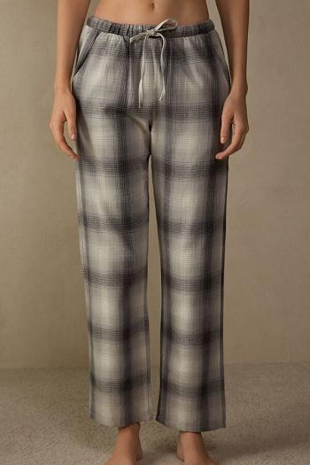 Intimssimi Warm Cuddles Pants in Brushed Cloth Gris | QPEUV85161