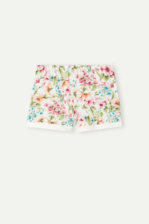 Intimssimi Botanical Lyrics Modal Shorts Blancas | QPEUV94143