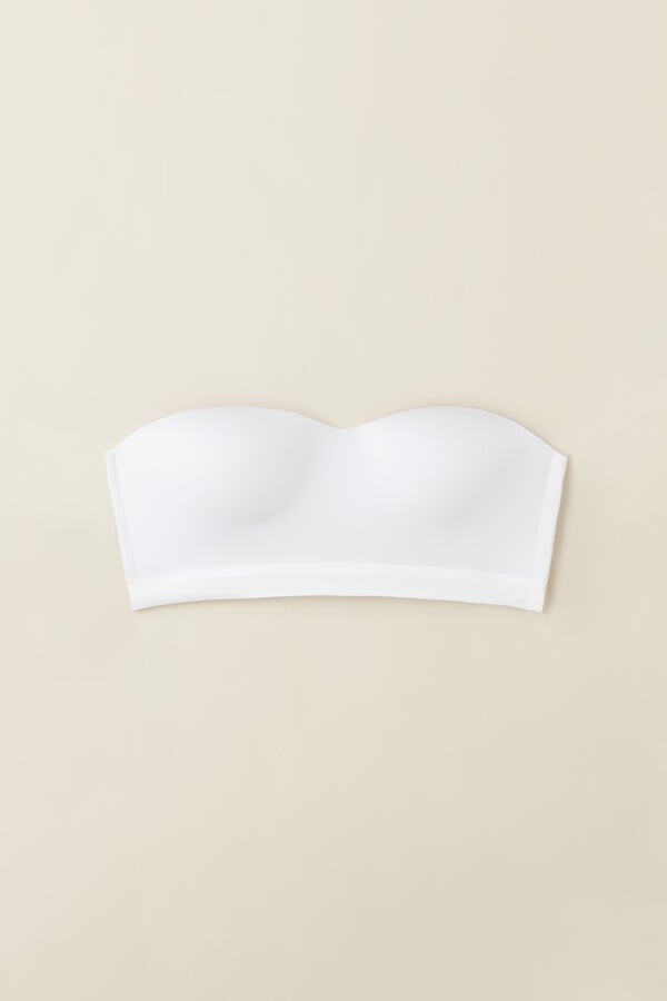 Intimssimi Bra Top in Ultralight Microfiber Blancas | PEZPD67241