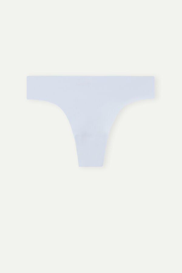 Intimssimi Brazilian Panties in Seamless Ultra Light Microfiber Azules | PEZDE14716