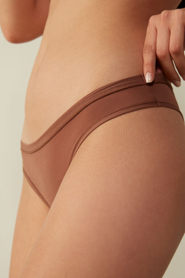 Intimssimi Brazilian Panties in Ultralight Supima® Cotton Natural | PECVG74774