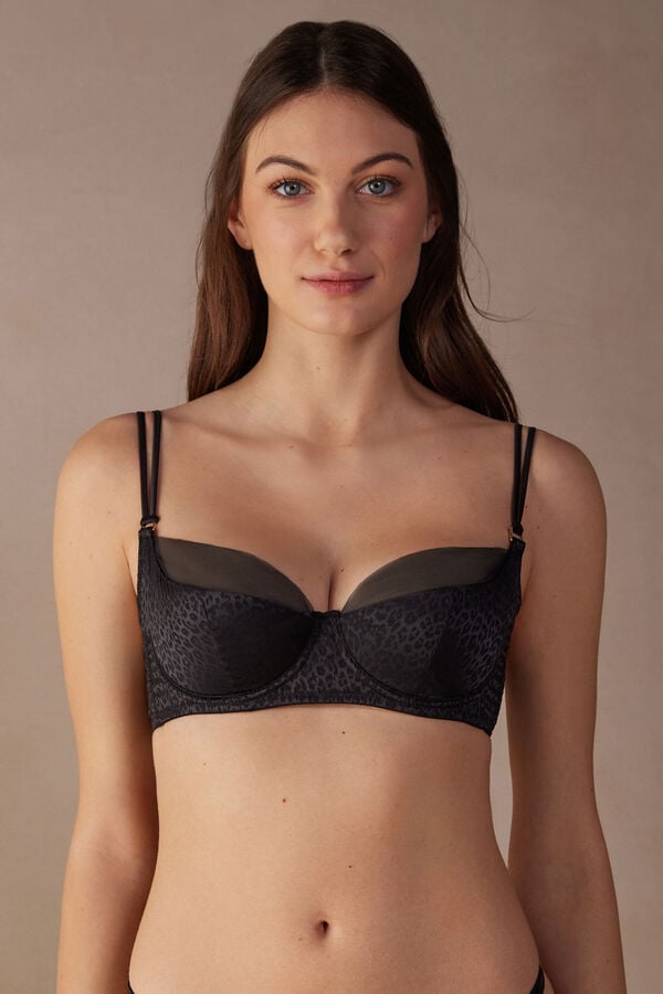 Intimssimi Cool Minimal Demi Bra Negras | PEQAV41881