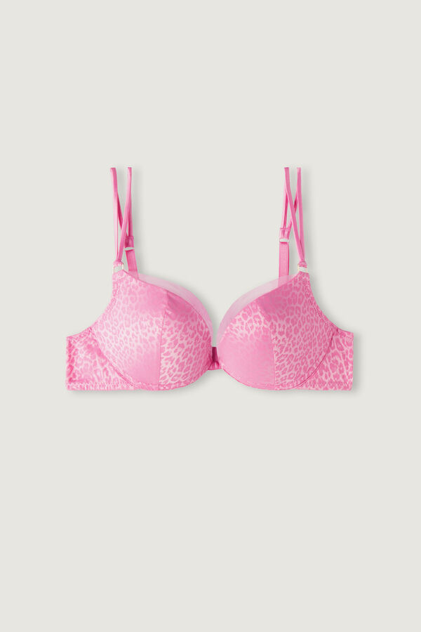 Intimssimi Cool Minimal Simona Super Push-up Bra Rosas | UPEND16315