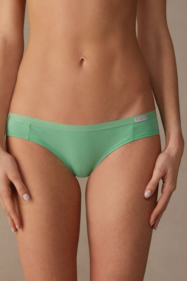 Intimssimi Cotton Panties Verde | GPEEC17800