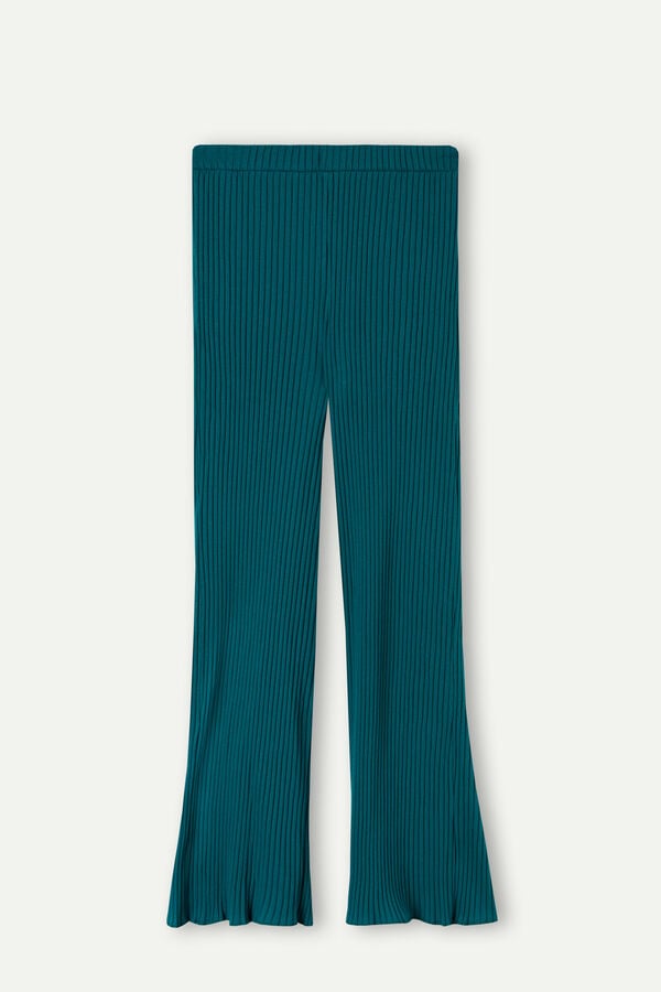 Intimssimi Cozy Mountains Acanalado Pants Verde | PEXMI21758