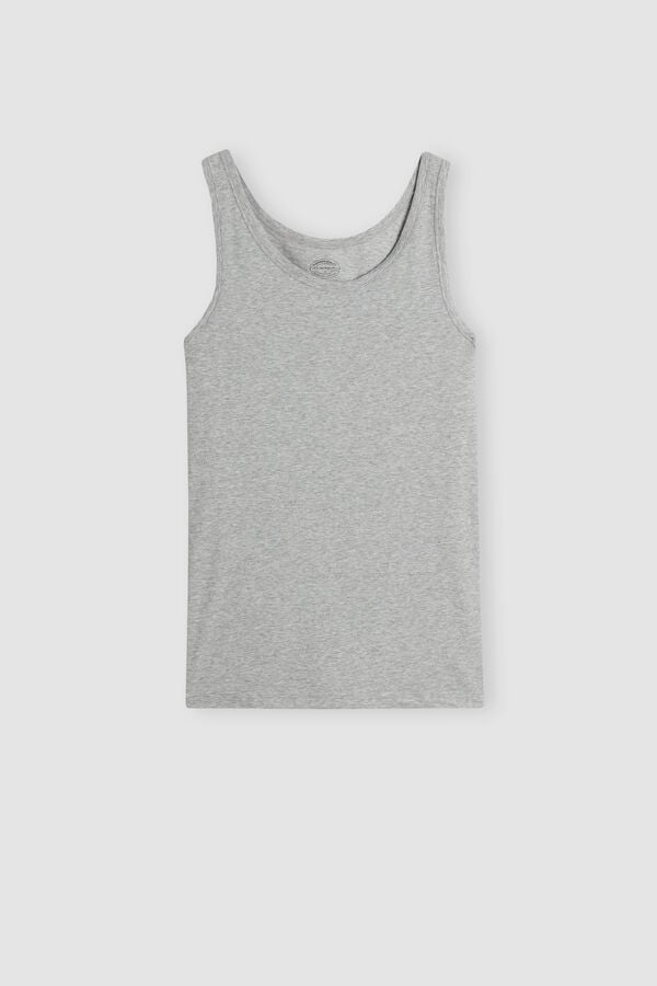 Intimssimi Crew Neck Tank Top Gris | PEXMI69286