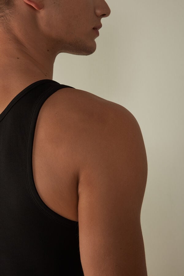 Intimssimi Crew Neck Tank Top Negras | PPEQX91226