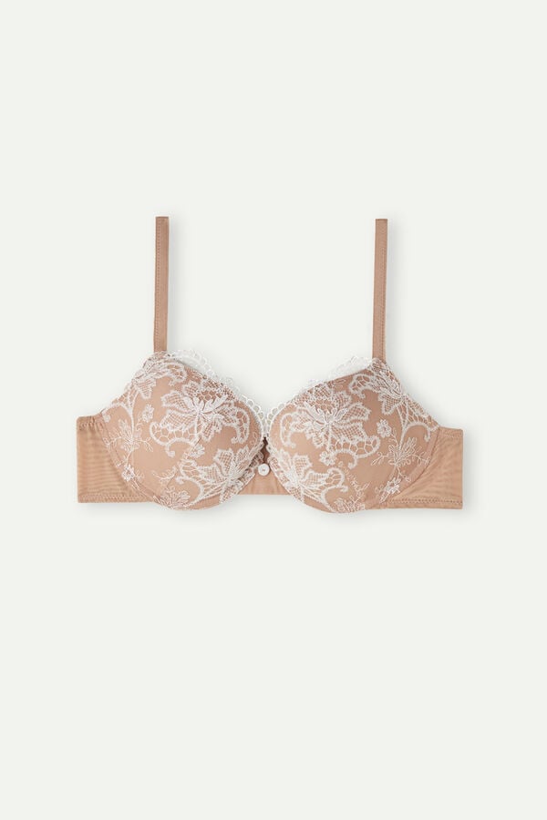 Intimssimi Elettra Lovely Day Super Push-up Bra Natural | YPEGT38434