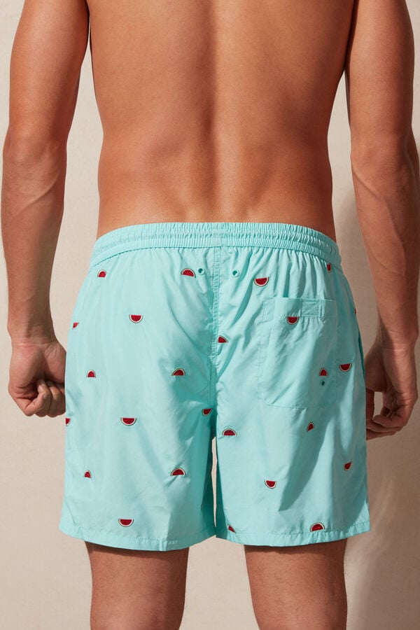 Intimssimi Embroidered Watermelon Swim Trunks Print | XPEGW51368