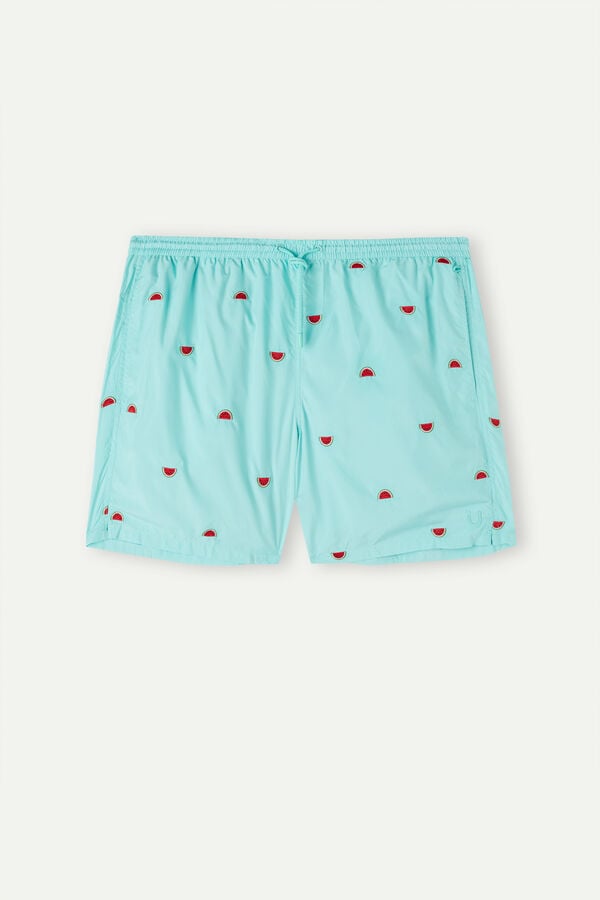 Intimssimi Embroidered Watermelon Swim Trunks Print | XPEGW51368