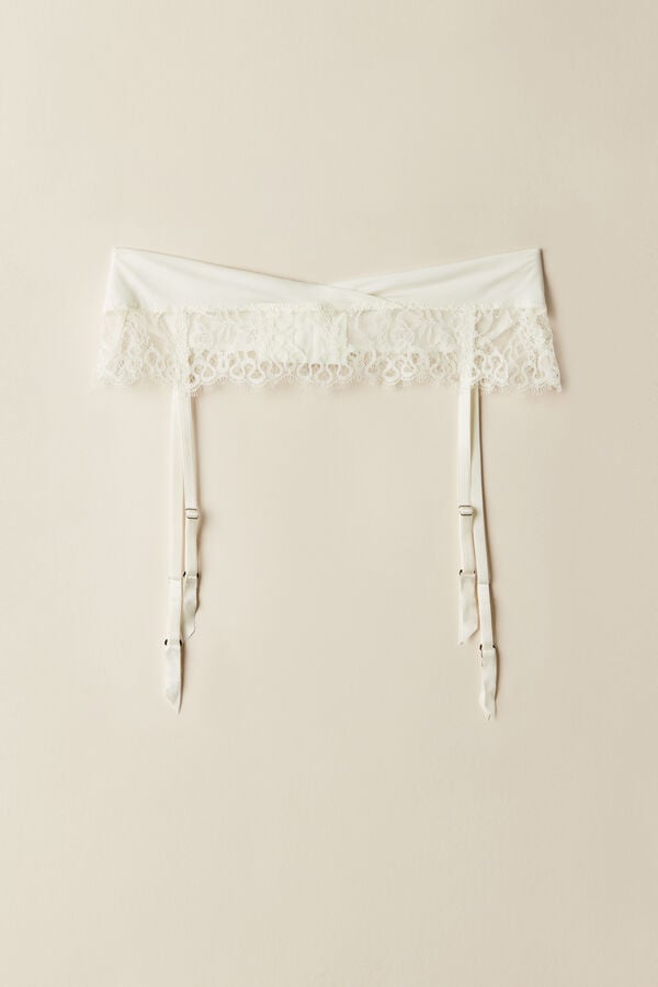 Intimssimi Eternal Love Garter Belt Blancas | PEEAH43334