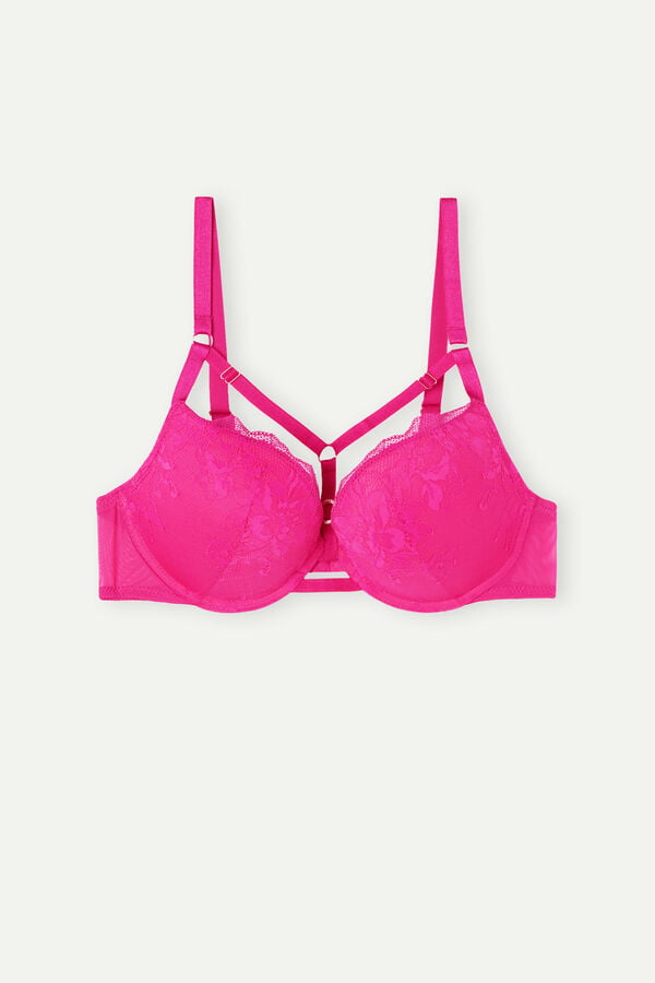 Intimssimi Fearless Femininity Elettra Super Push-up Bra Rosas | PENEJ46891