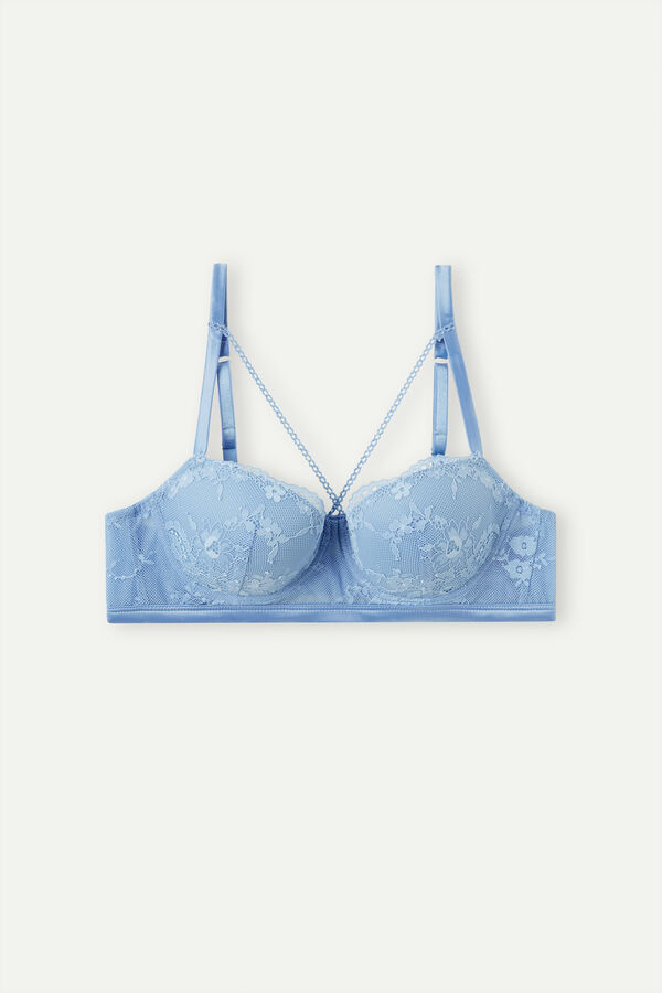 Intimssimi Feeling Beautiful Sofia Balconette Bra Azules Claro | XPEGW81870