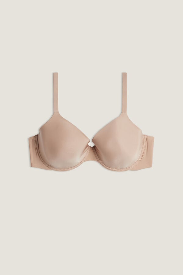 Intimssimi Francesca Ultralight Microfiber Balconette Bra Natural | DPEKV81787